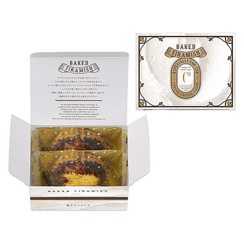 MITSUKOSHI ISETAN 三越伊勢丹 食品 點心 零食 C3 烘焙提拉米蘇 2入